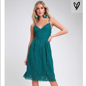 NWT Lace Midi Dress